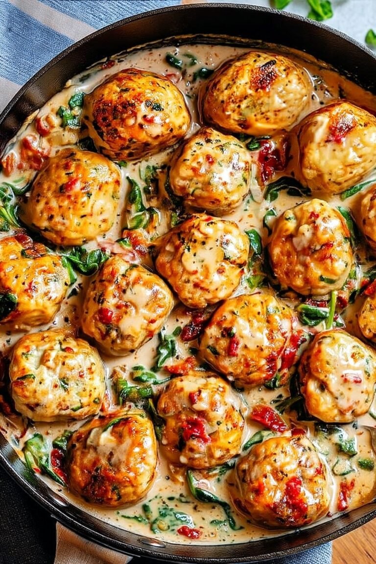 Delicious Spinach Turkey Meatballs